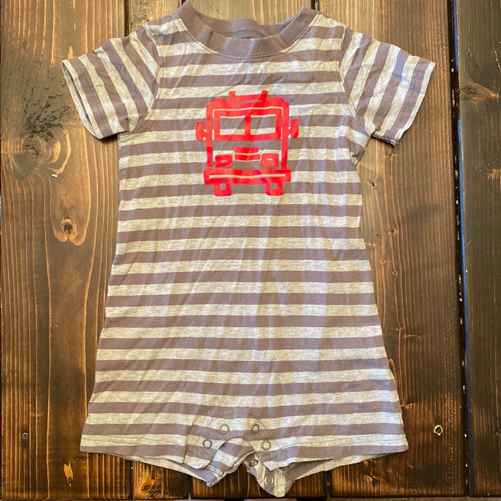 Fire truck Romper
